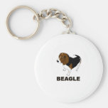 Beagle Keychain