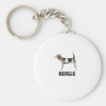 Beagle Keychain