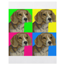 Beagle Light Bright Primary Collage Flyer