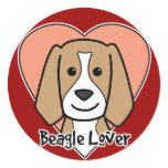 Beagle Lover stickers