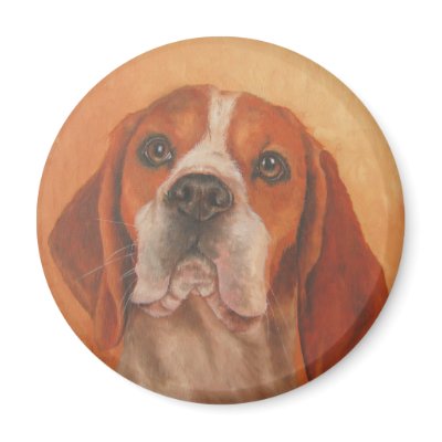 Beagle Magnet by MartiArt