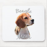 Beagle Mom 2 Mouse Pad