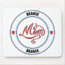 BEAGLE mom Mousepad