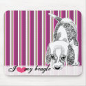Beagle mousepads