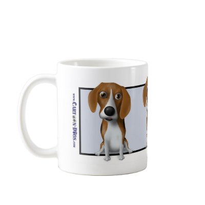 Beagle Mug by cartoondogs