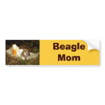 Beagle Mum Bumper Sticker