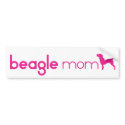 Beagle Mum bumper stickers