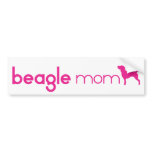 Beagle Mum bumper stickers