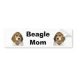 Beagle Mum Bumper Sticker