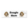 Beagle Mum Bumper Sticker