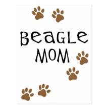 Beagle Mum Post Cards