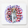 Beagle Patriot Mouse Mats