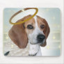 Beagle Perfect Angel gifts Mouse Pad