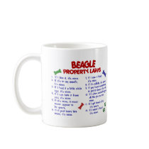 BEAGLE Property Laws 2 Coffee Mugs