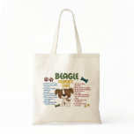 Beagle Property Laws 4 Canvas Bags