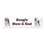 Beagle Pup Bumper Sticker bumper stickers