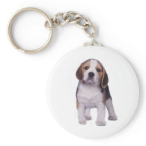 Beagle Pup Keychain