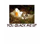 Beagle Puppy You Quack Me Up T-Shirt