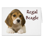 Beagle Regal Card