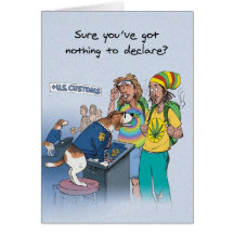Beagle Sniffer - Funny Birthday Greeting Cards