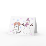 Beagle & Snowman Cards