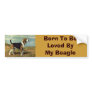 Beagle Vintage Bumper Sticker