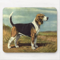 Beagle Vintage Mousepad