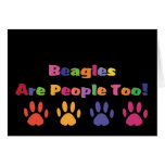Beagles Are People Too Cards