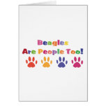 Beagles Are People Too Cards