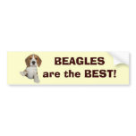 Beagles Are The Best Bumper Sticker bumper stickers