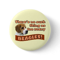 BEAGLES PINBACK BUTTON