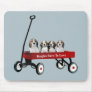 Beagles In Wagon Mousepad