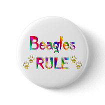 Beagles Rule Buttons