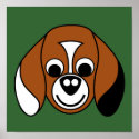 Beagy Portrait posters