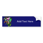 Beak Nose Evil Clown Bumper Sticker