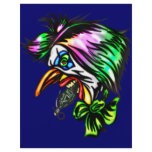 Beak Nose Evil Clown Full Color Flyer