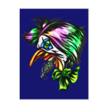 Beak Nose Evil Clown Post Card