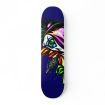 Beak Nose Evil Clown Skateboard