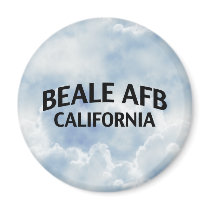 Beale AFB California Fridge Magnet