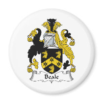 Beale Family Crest Refrigerator Magnet