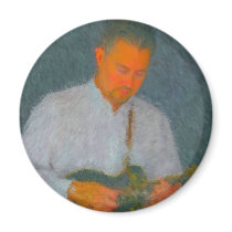 beale photo_Painting Fridge Magnet
