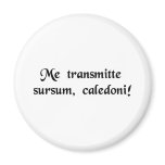 Beam me up, Scotty! Magnets