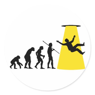 Beam Me Up Stickers by ObsessionDesign