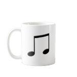Beamed Note Music Symbol Mugs