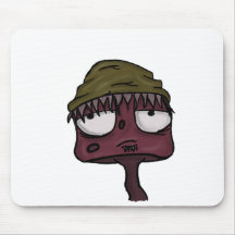 Beanie-Shroom Mouse Pads