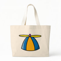 Beanie With Propeller Canvas Bags