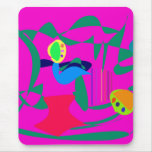 Beans Pink Mouse Pads