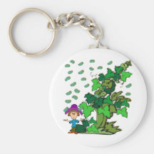 Beanstalk Novelty Keychain