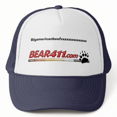 BEAR411 Customised TRUCKER Hat by webidltd