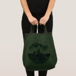 Bear Art Tote Bag Wildlife Art Shopping Bag